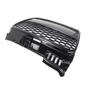 Nueva Parrilla Delantera para Audi A4 B7, Negro Brillante, Plástico ABS, 2005-2007, Pieza de Repuesto - Product Image 4