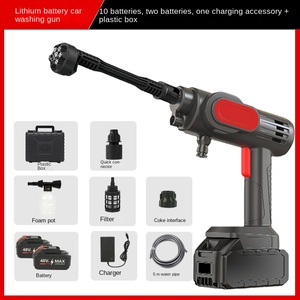 Pistola <span class=keywords><strong>de</strong></span> Agua Inalámbrica <span class=keywords><strong>de</strong></span> Alta Presión <span class=keywords><strong>de</strong></span> Material ABS para Lavado <span class=keywords><strong>de</strong></span> Autos y Riego <span class=keywords><strong>de</strong></span> Flores <span class=keywords><strong>con</strong></span> Batería <span class=keywords><strong>de</strong></span> Litio - Product Image 6