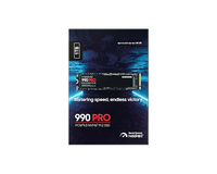 عرض ساخن سام سونغ 990 برو 1/2/4 تيرا بايت PCIe 4.0 x4 NVMe M.2 سرعات تصل إلى 7,450/6,900 ميجا بايت/ثانية كفاءة طاقة