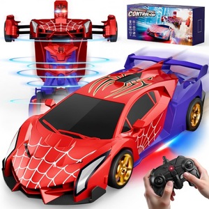 Coche Teledirigido Transformable 2.4 GHz Escala 1:18 <span class=keywords><strong>Robot</strong></span> <span class=keywords><strong>con</strong></span> Deformación de un Clic Rotación 360° <span class=keywords><strong>Control</strong></span> por App Retorno Automático 1080p FHD - Product Image 1