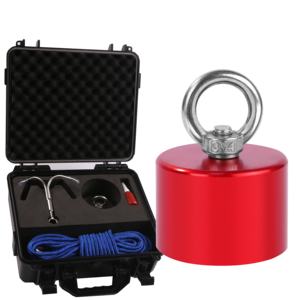 Force de traction puissante de 3600LB à <span class=keywords><strong>360</strong></span> degrés, <span class=keywords><strong>aimant</strong></span> de pêche pour la pêche à l'<span class=keywords><strong>aimant</strong></span> comprend un <span class=keywords><strong>aimant</strong></span> puissant en néodyme N52 - Product Image 1