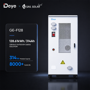 Batterie LiFePO4 haute tension Deye 128 kWh ESS GE-F128 pour stockage d'énergie commercial - Product Image 1