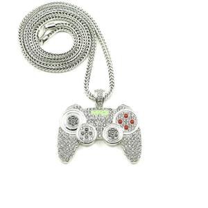Nuevo Collar con Colgante de Consola de Videojuegos, Diseño Creativo Hiphop, Chapado en Oro, Múltiples Modelos, Joyería de Moda para Hombre - Product Image 2