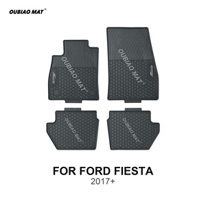 <span class=keywords><strong>Tappetini</strong></span> per tutte le stagioni <span class=keywords><strong>FORD</strong></span> <span class=keywords><strong>FIESTA</strong></span> 2017+, protezione per tappeti auto in PVC - Product Image 1
