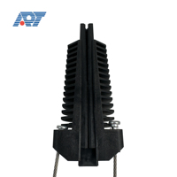 Pince de tension extérieure en fibre optique pour câble de dérivation Accessoires d'installation aérienne Pince de fil d'ancrage ADSS