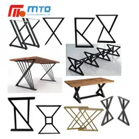 Customized Gold Polished Spider Cast Iron Hollow Dressing Dining Coffee Banquet Metal Table Leg