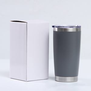 Magnetic Lid Slider 20oz Eco-Friendly 304 Stainless Steel Double Wall Insulated Vacuum <b>Coffee</b> Mug Tumbler 6-12 Hours Thermal - Product Image 4