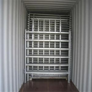 Precio <span class=keywords><strong>de</strong></span> fábrica, estilo británico, resistente, 7 bar, galvanizado en caliente, 38 "X 6 pies, enclavamiento, cabra, oveja, ganado, becerro, Panel <span class=keywords><strong>de</strong></span> obstáculos - Product Image 6