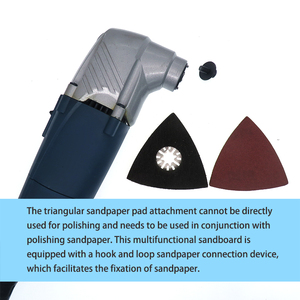 80*80*80 mét móc và vòng lặp tam giác mài sao lưu Tấm chà nhám đĩa sao lưu <span class=keywords><strong>Pad</strong></span> cho cát đĩa công cụ mài mòn đánh bóng - Product Image 4