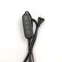 Prise EU US Câble d'alimentation secteur E27 Bases d'ampoule de lampe à LED Prise murale Support de suspension Extension de fil de commutateur pour lampe suspendue