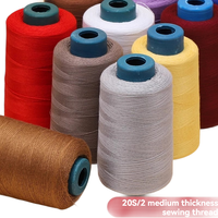 Fil à coudre brut en acier inoxydable/polyester, argenté, antistatique, haute ténacité, résistant aux hautes températures, vente en gros d'usine, 2500y