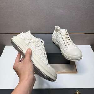 Zapatillas de deporte de alta calidad para hombre, estilo europeo americano, primavera y verano, zapatos planos bajos para caminar con boca baja - Product Image 4