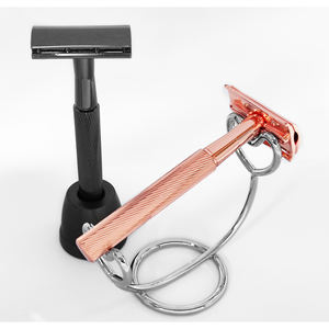 Maquinilla de afeitar de seguridad cosmética para hombres con cuchillas de acero inoxidable y doble filo-Herramienta de depilación de belleza - Product Image 5