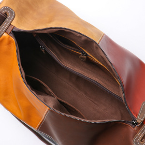 Emboss Logo Genuine Leather Casual Zipper Crossbody Shoulder <b>Bag</b> <b>for</b> <b>Men</b> Summer Travel Organizer Stylish Messenger <b>Bag</b> - Product Image 6
