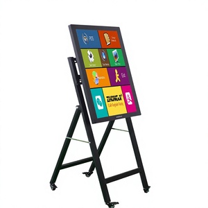 Señalización Digital Móvil ZHONGJI <span class=keywords><strong>A32</strong></span> con Intel Core I3/i5/i7, Sistema Operativo Windows/Android, 1 Año de Garantía - Reemplaza Fácilmente los Menús de Papel Estático - Product Image 1