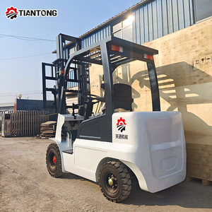 Forklift Listrik 2 Ton, Baterai Lithium, Penumpuk <span class=keywords><strong>Pallet</strong></span> untuk Gudang Ritel, Penanganan Kargo Ringan - Product Image 5