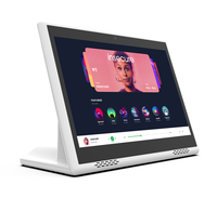 Tablette Android 10 pouces en forme de L Tablette PC Poe RJ45 DC en face NFC HDMI Tablette de bureau avec support pour commander un écran intelligent