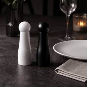 Molinillo de Sal y Pimienta de Madera Personalizado OEM/ODM, Molinillo Manual de Especias de Color Personalizado para Sazonar en la Mesa de la Cocina - Product Image 3