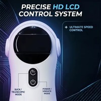 Masturbateur automatique pour homme avec 10 vibromasseurs et 4 modes de succion, vagin artificiel, poche vaginale, jouets sexuels pour hommes