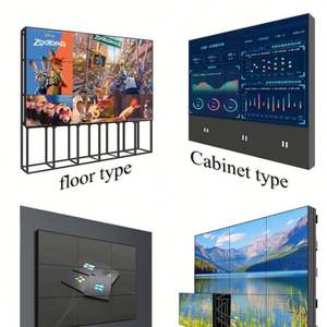 Monitor HD LD de 55 pulgadas Bisel de 2,5mm Texto interior Centros comerciales/Bares/Salas de reuniones/Salas de exposiciones Garantía - Product Image 3