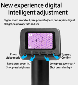 แว่นขยายดิจิตอลอิเล็กทรอนิกส์พร้อมหน้าจอ LCD และไฟ LED สำหรับงานซ่อมนาฬิกาและเครื่องประดับ - Product Image 2