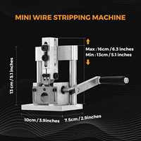 Herramienta Manual para Pelar Cables, Máquina Eléctrica de Extracción de Alambre con Manivela, Herramienta de Reciclaje para Desforrar Cables de Cobre