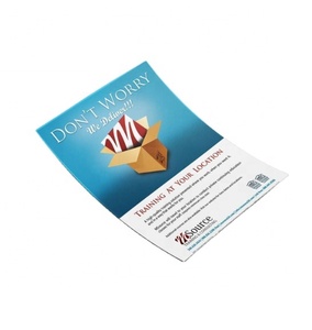 <span class=keywords><strong>Folleto</strong></span> de impresión de <span class=keywords><strong>folleto</strong></span>, servicio de folletos A5, diseño de folletos de mensajería, etiquetas colgantes digitales, folletos de impresora - Product Image 4