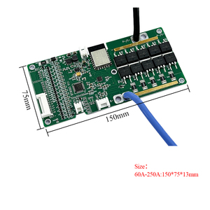 ระบบจัดการแบตเตอรี่ 8S สมาร์ท BMS พร้อมแผงป้องกัน UART 0.4A ระบบปรับสมดุลแบบแอคทีฟ 60A/100A/150A สำหรับแบตเตอรี่ LFP LiFePo4 รับประกัน 1 ปี - Product Image 3