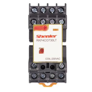 Shenler RKF4CO730LT Thu Nhỏ Mục Đích Chung <span class=keywords><strong>Relay</strong></span> 4 Cực 6A 230VAC LED Nút Kiểm Tra <span class=keywords><strong>Relay</strong></span> Module Lưới Cf14 Led - Product Image 6