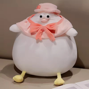 Usine En Gros Mignon Marine Chef Poulet En Peluche <span class=keywords><strong>Animal</strong></span> Jouet Chubby Poule En Peluche Poule Rose Bavoir En Gros <span class=keywords><strong>Coucou</strong></span> Poulet En Peluche Jouet - Product Image 3