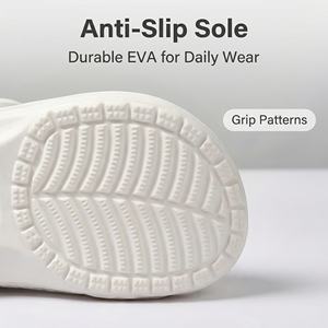 Sabots Mary Jane à plateforme plate Yearning Woman Coal Balls, antidérapants, souples, toutes saisons, recyclables, pour intérieur et extérieur - Product Image 5