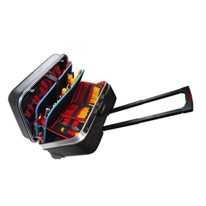 99LB106 Ensemble d'outils isolés VDE 116 pièces 1000V, valise à roulettes ABS <span class=keywords><strong>de</strong></span> 36L, kit d'outils isolés pour électricien - Product Image 2