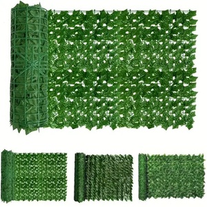 Valla <span class=keywords><strong>de</strong></span> hojas artificiales Rollo <span class=keywords><strong>de</strong></span> <span class=keywords><strong>malla</strong></span> <span class=keywords><strong>de</strong></span> plástico Paneles <span class=keywords><strong>de</strong></span> hojas <span class=keywords><strong>de</strong></span> setos verdes artificiales - Product Image 6