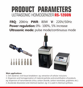 20K 2000W เครื่องผสมอัลตราโซนิกเครื่องสกัดอิมัลซิไฟเออร์อัลตราโซนิก - Product Image 3