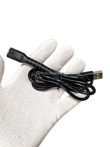 Cable <span class=keywords><strong>de</strong></span> Carga USB para Cortadora <span class=keywords><strong>de</strong></span> Cabello, Cable <span class=keywords><strong>de</strong></span> Carga para Máquina Cortadora <span class=keywords><strong>de</strong></span> Cabello <span class=keywords><strong>de</strong></span> Mayor Longitud, 2.2M, Accesorios para Cortadora <span class=keywords><strong>de</strong></span> Cabello <span class=keywords><strong>de</strong></span> Barbería - Product Image 3