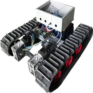 Chasis de tanque eléctrico con control remoto, kit de tanque RC metálico para exteriores, para adultos, nivel experto - Product Image 4
