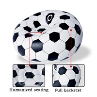 Canapé-lit gonflable en PVC pliable et inclinable personnalisable avec coussin intégré et pompe, résistant aux perforations, pour l'extérieur, le salon et la chambre