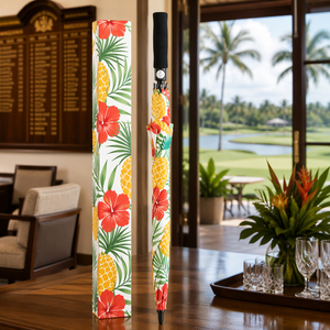 Paraguas de Golf Extra Grande con Mango de Madera Sólida de Grado Profesional, Tela Impermeable 210T para Proveedores de Campos de Golf - Product Image 4