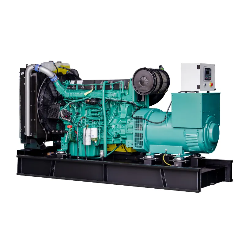 dual frequency diesel genset 350kw Volvo TAD1344GE electric power generator factory