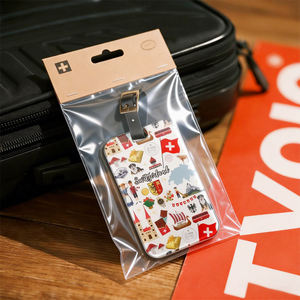 Özel İsviçre Bayraklı Bagaj Etiketleri Yaratıcı Emaye Bagaj Plakaları İsviçre Çanta Etiketleri Metal Etiketler DongGuan Fabrikası Ziyarete Hoş Geldiniz - Product Image 4