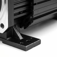 Moteur brushless industriel à couple élevé avec encodeur magnétique 250 kW, synchrone à aimant permanent haute puissance