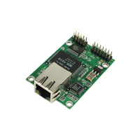 Serveur de périphériques série RS-232 intégré Moxa NE-4110S, port Ethernet RJ-45 10/100 Mbps