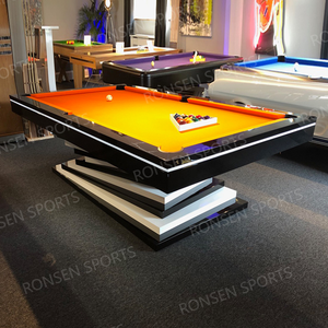 Venta directa de fábrica de calidad Superior 9 pies 8 pies 7 pies tamaño precio barato mesa de billar de madera maciza con accesorios gratis - Product Image 2