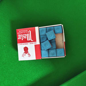 Suministros de billar profesional, accesorios de secado aceitoso personalizados, tiza de billar inglés en polvo, 12 Uds. - Product Image 4