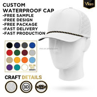 Gorras Snapback de Alta Calidad para Hombre, Gorra Trucker Personalizada de 5 o 6 Paneles con Cuerda, Gorra de Béisbol Deportiva Impermeable con Corte Láser, Gorras de Golf