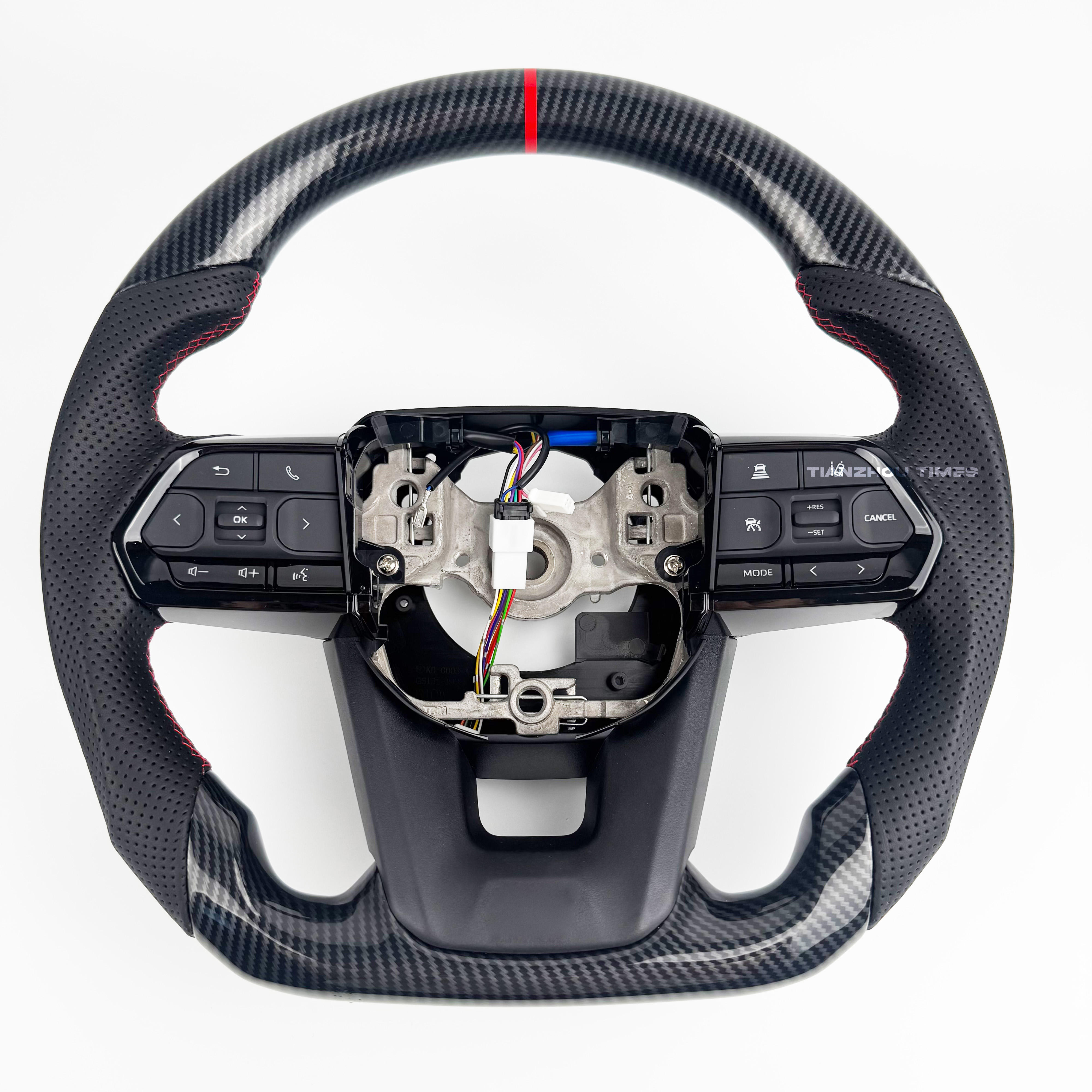 คาร์บอนไฟเบอร์พิมพ์ลายลอกลายน้ำ; เครื่องหมายแก้ไขสีแดง