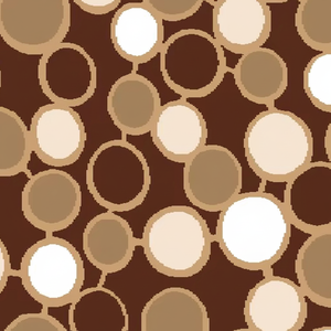 Alfombra Moderna Resistente a las Manchas, Fabricada a Máquina, de Pelo Largo, Adiva, de Poliéster, en Formato Cuadrado, con Diseño de Rompecabezas, para Uso Comercial - Product Image 1