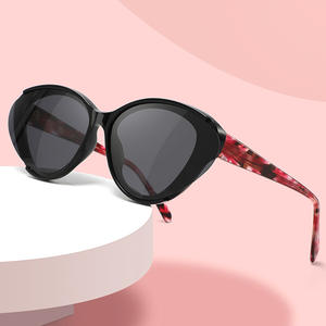 Gafas de Sol Cat Eye Unisex con Marco TR90, Protección UV400, Color Negro, para Viajes - Product Image 5