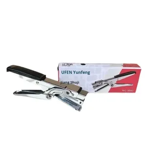 Yunfeng - Herramienta Manual Portátil <span class=keywords><strong>de</strong></span> Metal No. <span class=keywords><strong>Grapadora</strong></span> 10 YF9943 Tipo Abrazadera para Empaque <span class=keywords><strong>de</strong></span> Comida para Llevar con Capacidad para 20 Hojas - Product Image 1