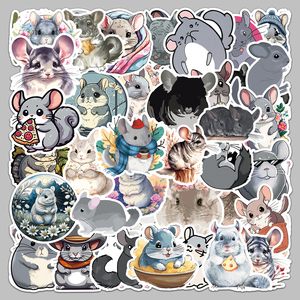 50 autocollants <span class=keywords><strong>Totoro</strong></span> mignons en gros, vente chaude, pour coque de téléphone, ordinateur, console de jeu, décoration - Product Image 1